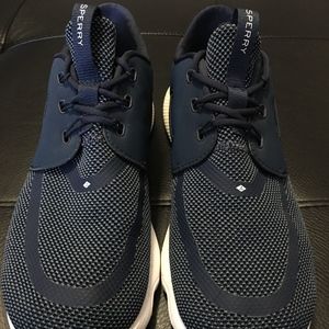 Sperry 7 Seas 3-Eye Boat Shoe - Navy